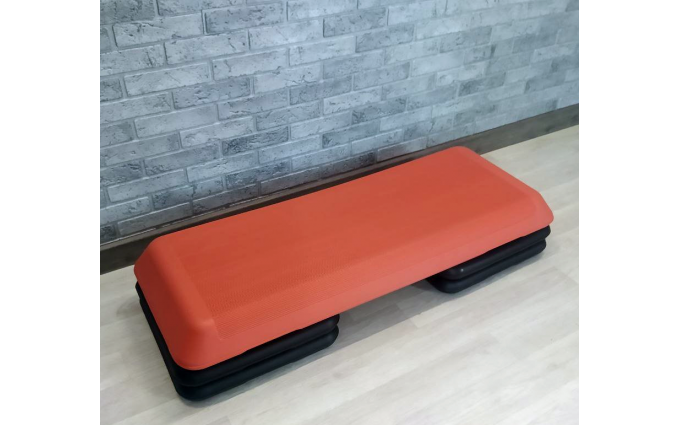 Степ платформа обрезиненная MironFit, MFSTEP-RED Степ платформа обрезиненная MironFit, MFSTEP-RED