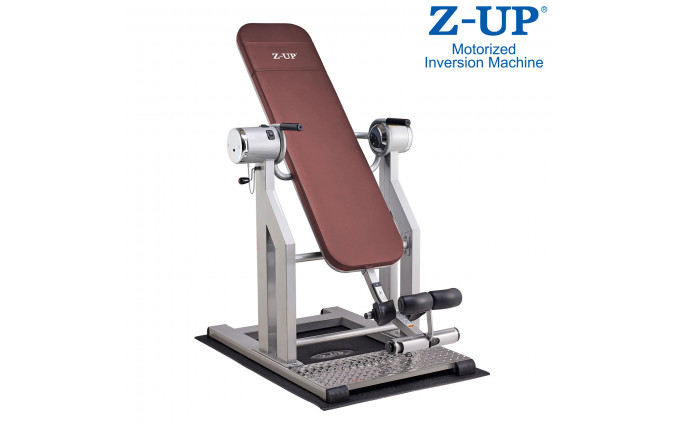 Инверсионный стол Z-Up 5, 220b, Корея, серебряная рама, коричневая спинка Инверсионный стол Z-Up 5, 220b, Корея, серебряная рама, коричневая спинка