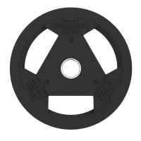 Диск олимпийский BRONZE GYM обрезиненный 20 кг